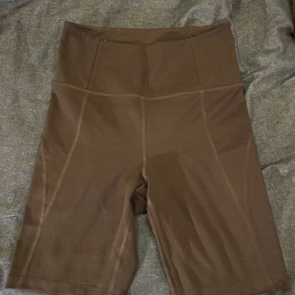 Women's Black High-Waisted Shorts